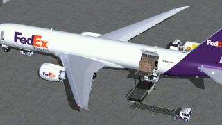 Screenshot 1 — FedEx Boeing 787-9 Cargo Version