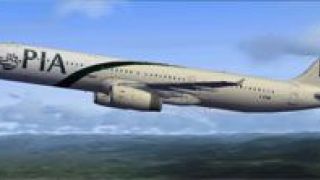 Screenshot 1 — Pakistan International Airline A321 PA-HSF
