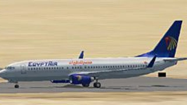 Screenshot 1 — EgyptAir Boeing 737-800