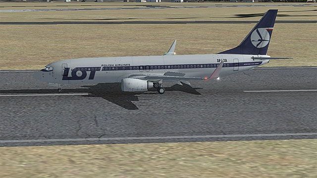 Screenshot 1 — Lot Polish Airlines Boeing 737-800 SP-LXA