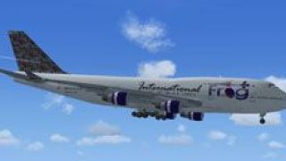 Screenshot 2 — Frog international Boeing 747-400