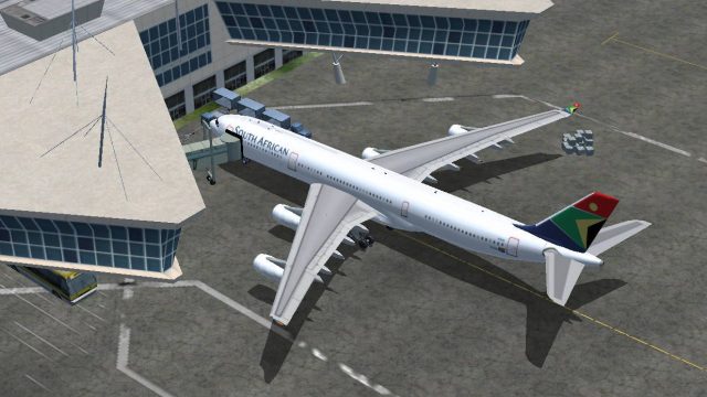 Screenshot 1 — SAA Airbus A340-300