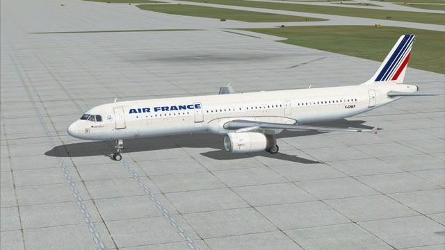 Screenshot 1 — Air France Airbus A321