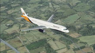 Screenshot 1 — Monarch Airlines Airbus A321 G-OZBL