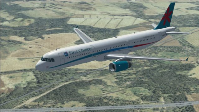 Screenshot 1 — First Choice Airbus A321 G-OOAH