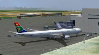 Screenshot 1 — SAA Airbus A340-600 ZS-SNB