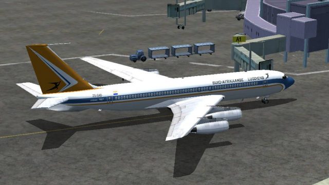 Screenshot 1 — SAA Boeing 707-420