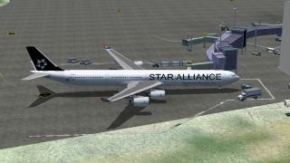 Screenshot 1 — SAA Airbus A340-600 ZS-SNC