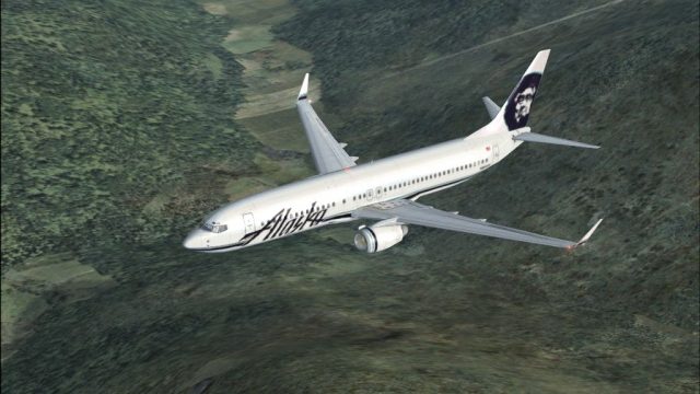 Screenshot 1 — Alaska Airlines Boeing 737-800 N563AS