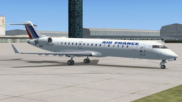 Screenshot 1 — Air France Bombardier CRJ-700