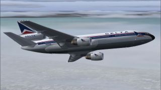 Screenshot 1 — Delta Airlines Douglas DC-10-10 CLS Repaint Pack