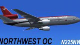 Screenshot 2 — Northwest Douglas DC-10-30 N225NW (Old Colors)