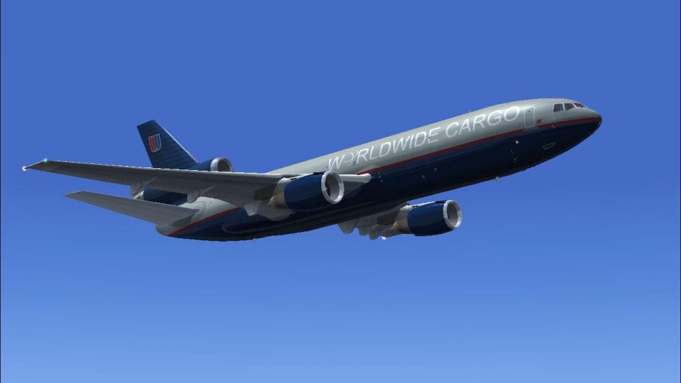 UA ユナイテッド航空 Aviationtag DC-10-30 Aviationtag McDonnell Douglas DC-10 N326FE Keychian