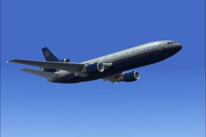 United Airlines Douglas DC-10-30F N1853U for FSX