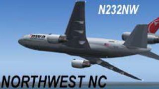Screenshot 2 — Northwest Airlines Douglas DC-10-30 N232NW (NC)