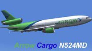 Screenshot 2 — Arrow Cargo Douglas DC-10-30F N524MD "Big A"