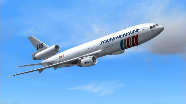 Screenshot 1 — SAS Douglas DC-10-30 SE-DFD