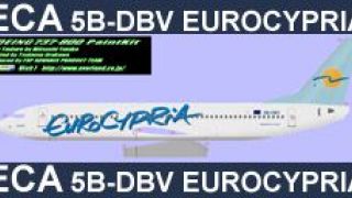 Screenshot 2 — Eurocypria Airlines Boeing 737-8Q8 5B-DBV 'Levantes'