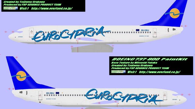 Screenshot 1 — Eurocypria Airlines Boeing 737-8Q8 5B-DBU 'Zephyros'
