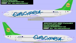 Screenshot 1 — Eurocypria Airlines Boeing 737-8Q8 5B-DBR 'Eypos'