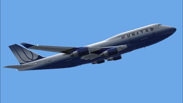 Screenshot 1 — United Airlines Boeing 747-422 N193UA