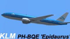 Screenshot 2 — KLM Boeing 777-206ER PH-BQE "Epidaurus"