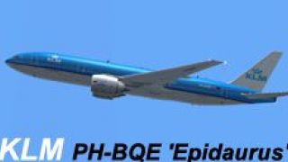 Screenshot 2 — KLM Boeing 777-206ER PH-BQE "Epidaurus"
