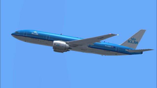 Screenshot 1 — KLM Boeing 777-206ER PH-BQM "Machu Picchu"