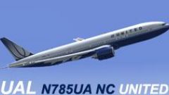 Screenshot 2 — United Airlines Boeing 777-222ER N785UA