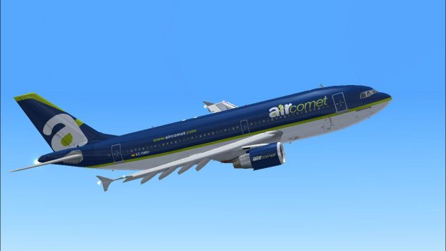Screenshot 1 — Air Comet Airbus A310-324 EC-GMU