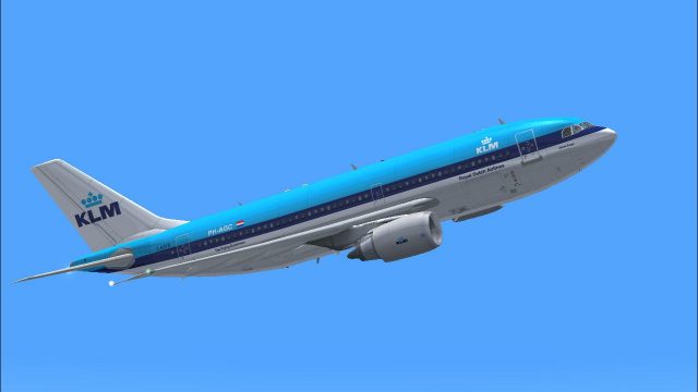 Screenshot 1 — KLM Airbus A310-203 PH-AGC "Albery Cuyp"