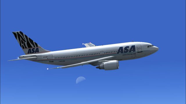 Screenshot 1 — African Safari Airways Airbus A310-308 5Y-VIP