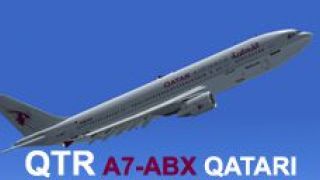 Screenshot 2 — Qatar Airways Airbus A300B4-622R A7-ABX