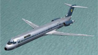 Screenshot 1 — Aerostar Virtual Airlines MD-80
