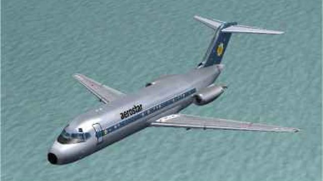 Screenshot 1 — Aerostar Airlines Douglas DC-9-14