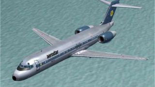 Screenshot 1 — Aerostar Virtual Airlines 717-200