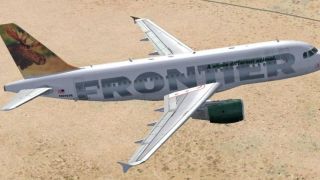 Screenshot 1 — Frontier Airlines Airbus A319