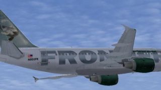 Screenshot 12 — Frontier Airlines Airbus A319