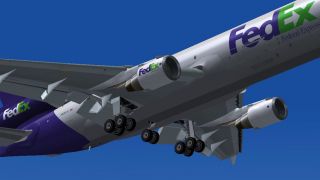 Screenshot 3 — FedEx McDonnell Douglas MD-11F (Green Variation)