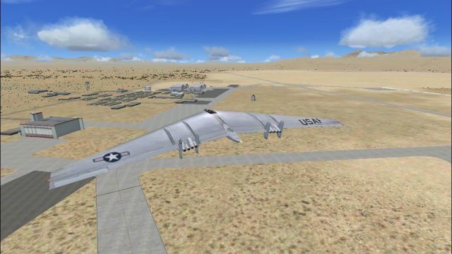 Screenshot 1 — Northrop YB-49 Flying Wing