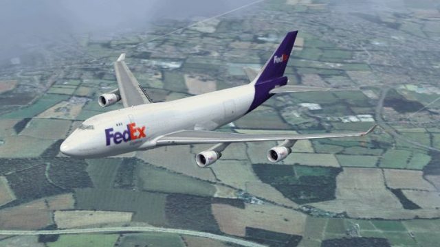 Screenshot 1 — FedEx Boeing B747-400F