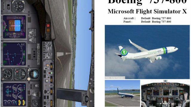 Screenshot 1 — Manual/Checklist Default Boeing 737-800