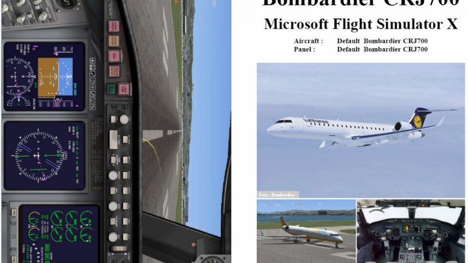 Manual/Checklist Default CRJ700 for FSX