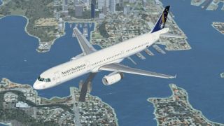 Screenshot 1 — Ansett Australia Airbus A321