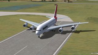 Screenshot 1 — Qantas Airbus A380-800