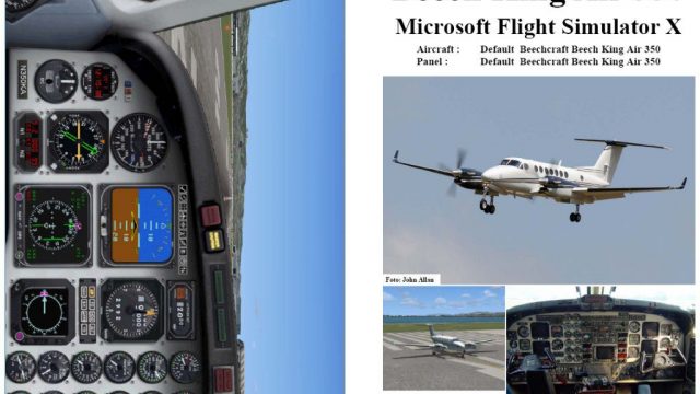 Screenshot 1 — Manual/Checklist Default Beech King Air