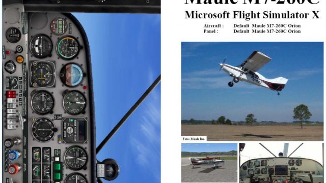 Screenshot 1 — Manual/Checklist Default Maule M7-260C Orion