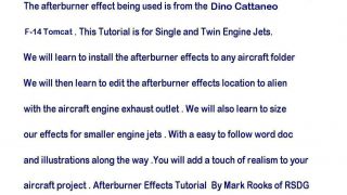 Screenshot 5 — Tutorial How To Add An Afterburner