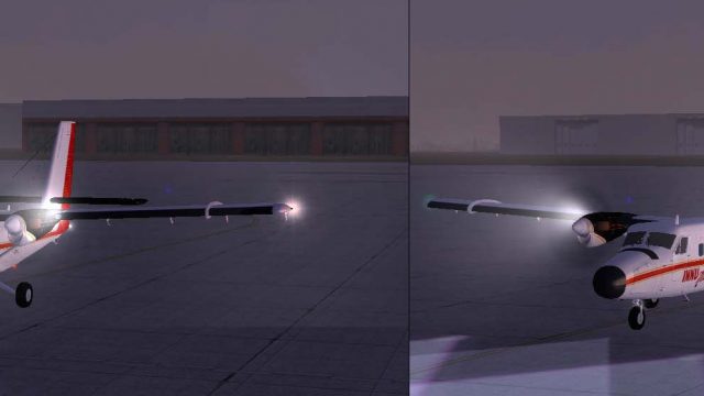 Screenshot 1 — Twin Otter Lights