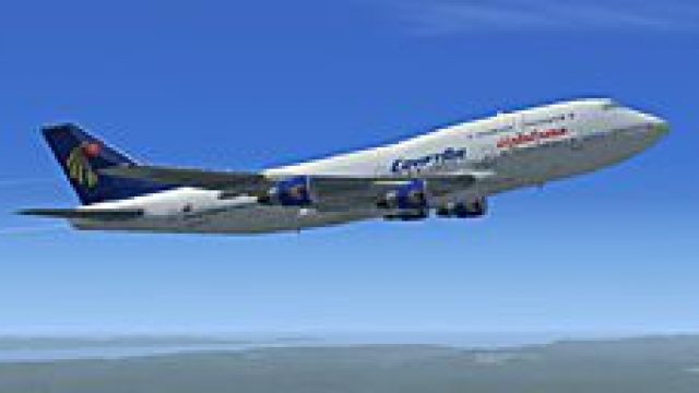Screenshot 1 — EgyptAir Boeing 747-400